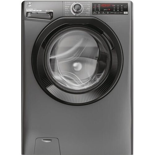 Hoover H3wps496tambr680 - Wasmachine - 9 Kg - 1400 Tpm - Wi-fi - Energieklasse A - Grafiet | Nieuw (outlet)