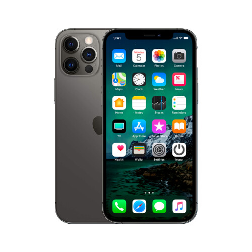 Refurbished iPhone 12 Pro Max 256 GB Grafiet Als nieuw + Nieuwe batterij