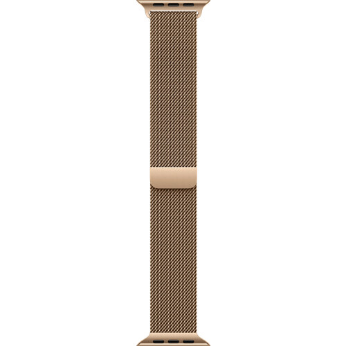 Tweedekans Apple Watch 44/45/46 mm MIlanees Bandje Goud