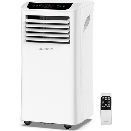 Tweedekans Auronic Mobiele Airco - 10.000 BTU - 4-in-1 - Airconditioning met 2 Raamafdichtingskits - Ventilator - Ontvochtiger - tot 25m² koelen