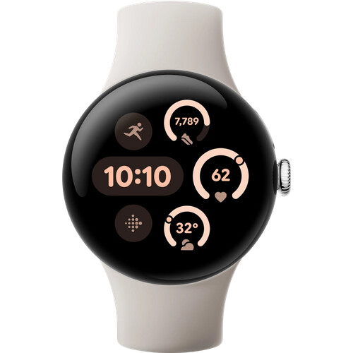 Tweedekans Google Pixel Watch 3 Zilver/Crème 41mm