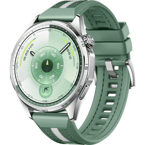 Tweedekans Huawei Watch GT 6 46 mm Zilver/Groen