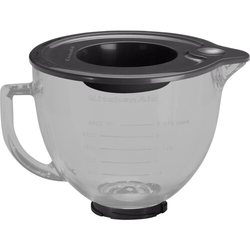 Tweedekans KitchenAid 5KSM5GB Glazen mengkom 4,7 L